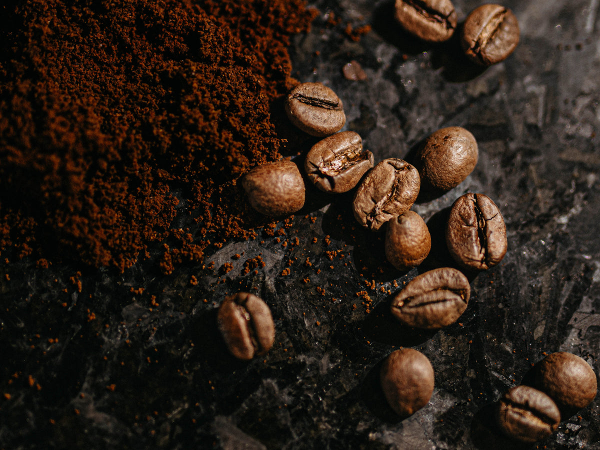 Fresh roasted coffee beans from Bee & Brew in Fort Worth, Texas
